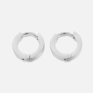 Basic Ohrringe 13mm Silber