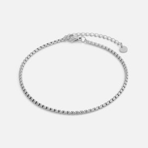 Collier Armband 2 mm Silber