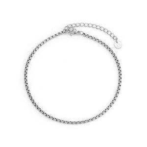 Collier Armband 2 mm Silber