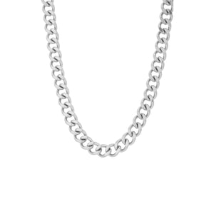 Cuban Halskette Luxus Silber