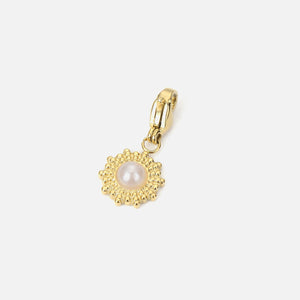 DYO Blume mit Perle Gold