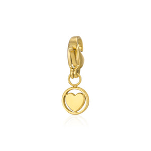 DYO Herz mit Kreis Gold