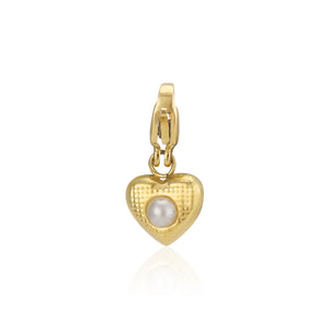 DYO Herz mit Perle Gold