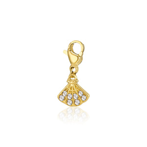 DYO Muschel mit Strass Gold