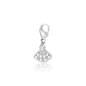 DYO Muschel mit Strass Silber