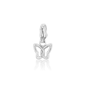 DYO offener Schmetterling Silber