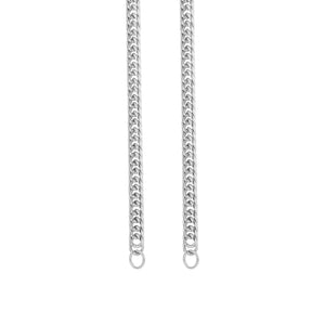 DYO Premium Gliederhalskette 5 mm Silber