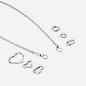 DYO Premium Schlangenhalskette Silber
