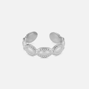 Ear Cuff Boho-Kreis Silber