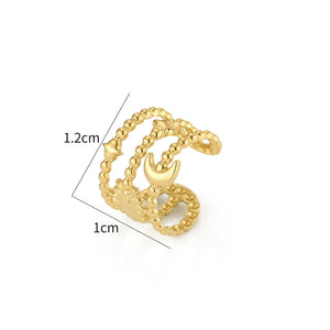 Ear Cuff Cosmos Gold