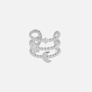 Ear Cuff Cosmos Silber