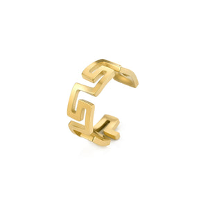 Ear Cuff Luxus-Muster Gold