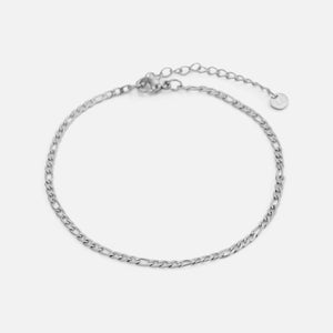 Figaro Armband 2 mm Silber
