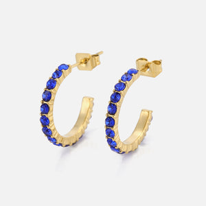 Geburtsstein Ohrringe Gold