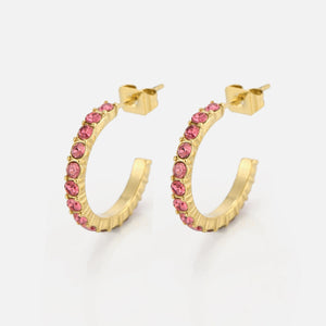 Geburtsstein Ohrringe Gold