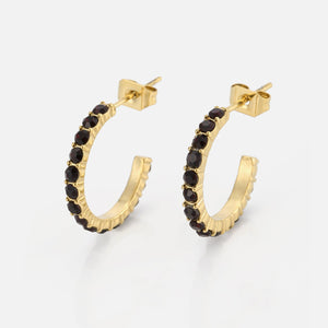 Geburtsstein Ohrringe Gold