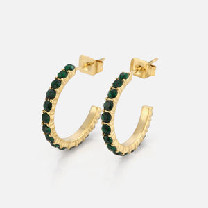 Geburtsstein Ohrringe Gold