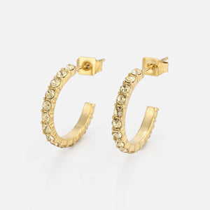 Geburtsstein Ohrringe Gold