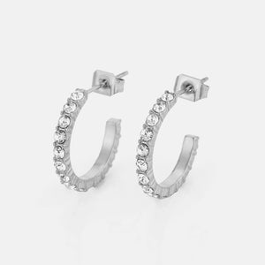 Geburtsstein Ohrringe Silber