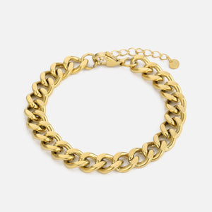 Gliederarmband 10 mm Gold