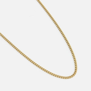Gliederkette 2 mm Gold