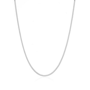 Gliederkette 2 mm Silber