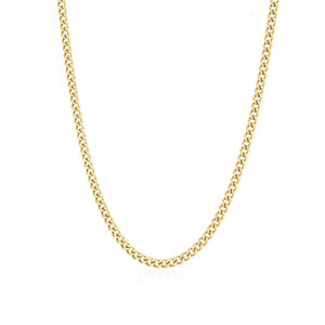 Gliederkette 4 mm Gold