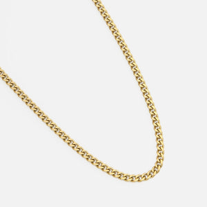 Gliederkette 4 mm Gold