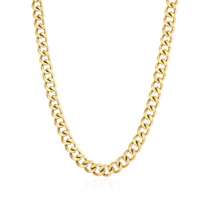 Gliederkette 8 mm Gold