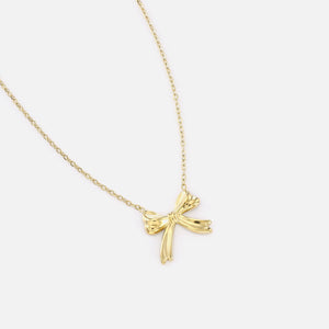 Halskette Schleife Gold