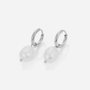 Ohrring Perle Silber