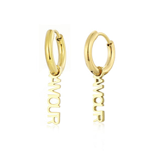 Ohrringe Amour Gold