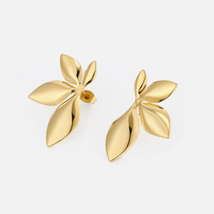 Ohrrstecker Botanisch Gold