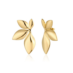 Ohrrstecker Botanisch Gold