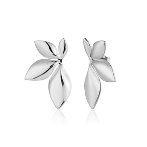 Ohrrstecker Botanisch Silber