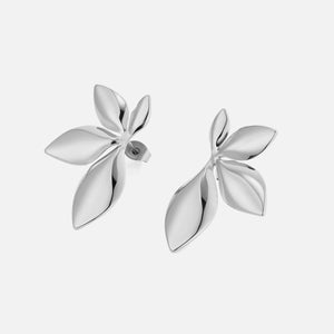 Ohrrstecker Botanisch Silber