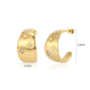 Ohrrstecker Cosmos Gold