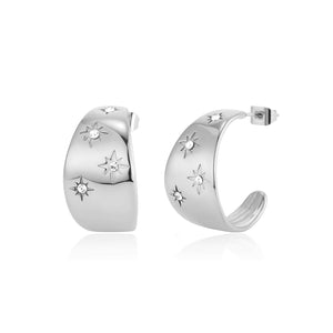 Ohrrstecker Cosmos Silber