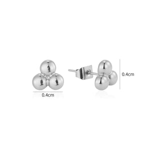Ohrrstecker Dots Silber