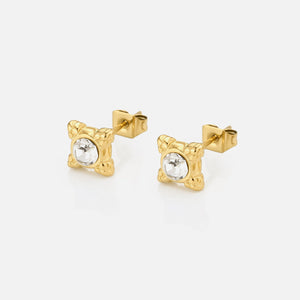 Ohrrstecker Fancy Zirkonia Gold