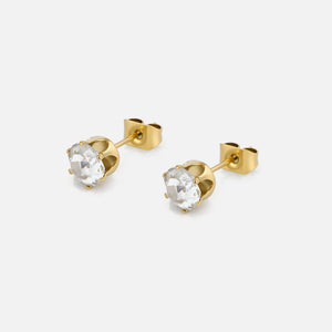 Ohrstecker Diamant Gold