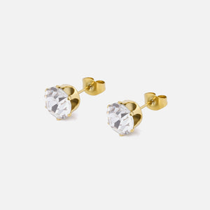 Ohrstecker Diamant Gold