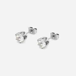 Ohrstecker Diamant Silber