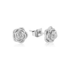 Ohrstecker Rose Silber