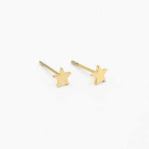 Ohrstecker Stern Gold