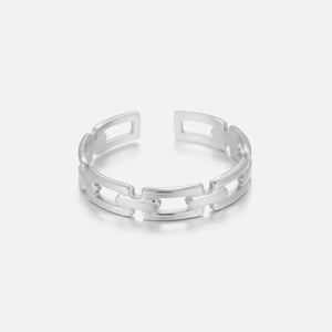 Ring Block Silber