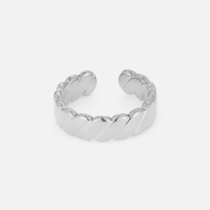 Ring Croissant Silber