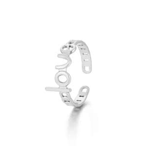 Ring LOVE Silber