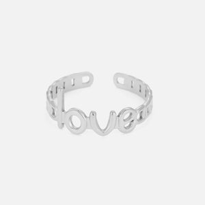 Ring LOVE Silber