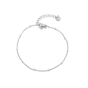 Silberarmband mit Silbere Kugeln